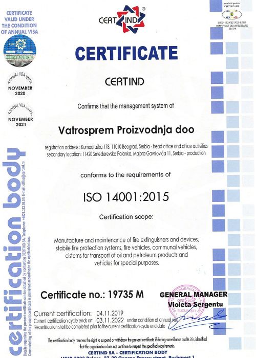 ISO 14001 2015