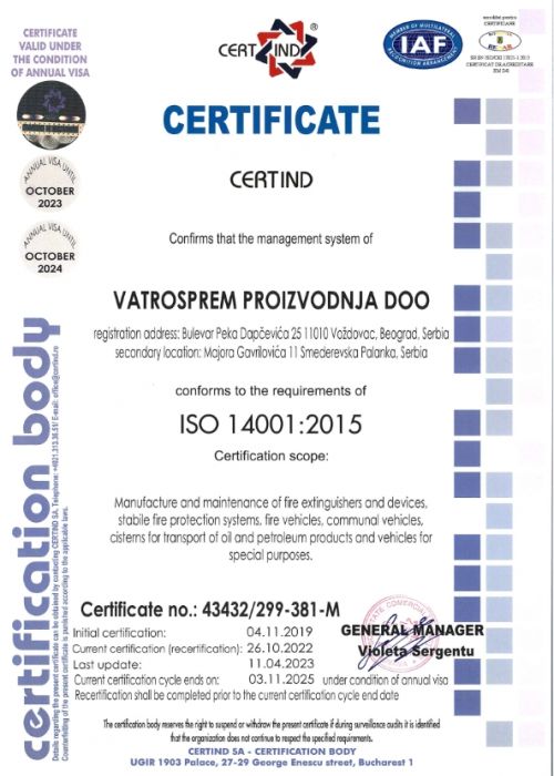 ISO 14001 2015