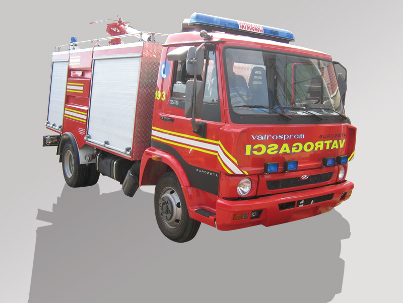 Water Foam Powder Fire Fighting Vehicles