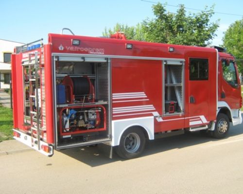 5 CAFS vehicles have been delivered to the Fire department of Republic of Macedonia Date: 15-06-2010