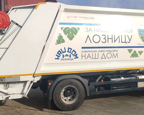 Garbage truck on chassis MAN 18.290 4x2 BL CH. One vehicle was delivered to the utility company Naš Dom Loznica.Date of delivery 12/27/2024.