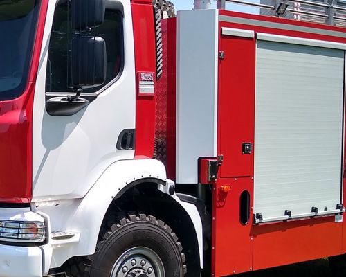 Fire truck VP 3000-300 on chassis Renault D14.250 4x4. Two vehicles were delivered to Avtoengineering Bulgaria.Date of delivery 07/08/2024.